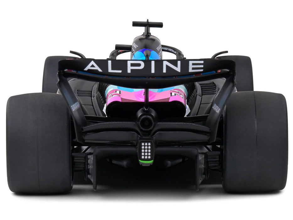 Alpine A524 Presentation Edition "BWT" "Formula One F1 World Championship" (2024) "Competition" Series 1/18 Diecast Model Car by Solido
