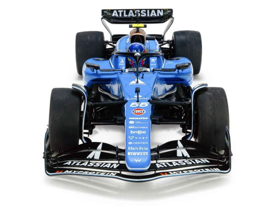 Williams FW47 #55 Carlos Sainz "Atlassian" Formula One F1 "Australian GP" (2025) "Competition" Series 1/18 Diecast Model Car by Solido