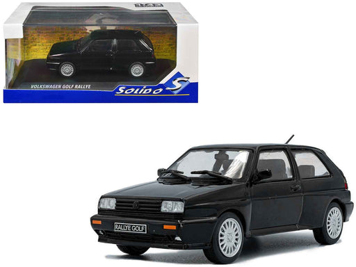 1989 Volkswagen Golf Rallye G60 Black 1/43 Diecast Model Car by Solido