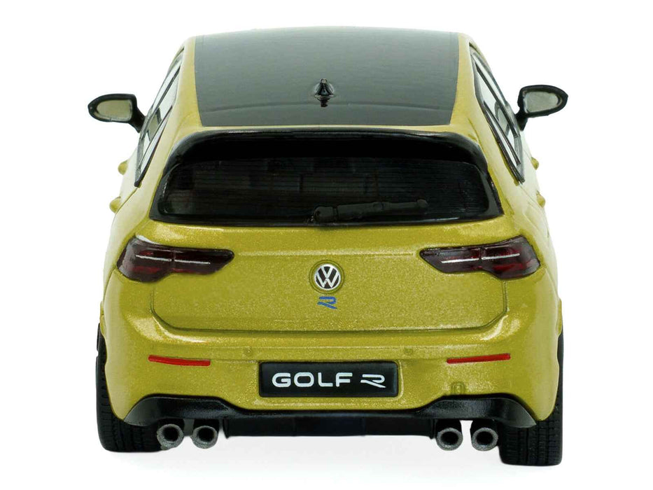 2023 Volkswagen Golf R 333 Limited Edition Lime Yellow Metallic with Black Top 1/43 Diecast Model Car by Solido