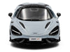 2020 McLaren 765LT Ceramic Gray with Black Top 1/43 Diecast Model Car by Solido