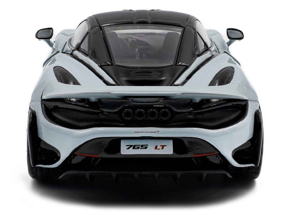 2020 McLaren 765LT Ceramic Gray with Black Top 1/43 Diecast Model Car by Solido
