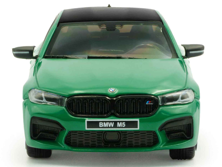 2022 BMW M5 Competition Signal Green with Black Top 1/43 Diecast Model Car by Solido