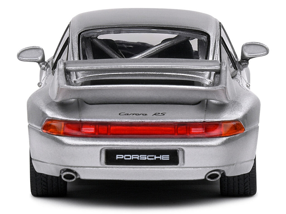 1993 Porsche 911 (993) RS Clubsport Polar Silver Metallic 1/43 Diecast Model Car by Solido