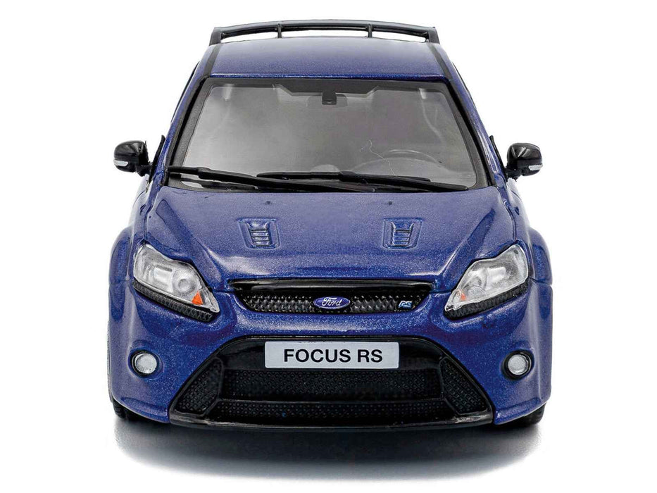 2010 Ford Focus MKII RS Indianapolis Blue Metallic 1/43 Diecast Model Car by Solido