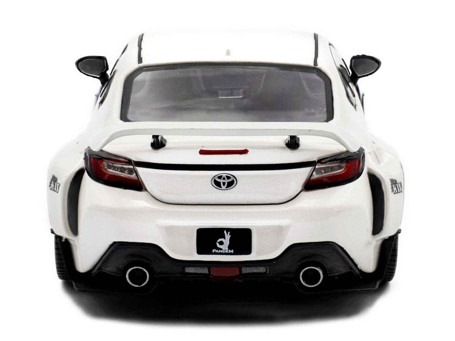 2022 Toyota Pandem GR86 White Metallic 1/43 Diecast Model Car by Solido