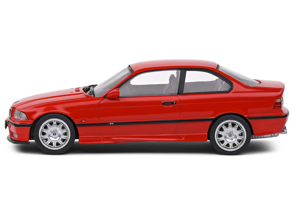 1999 BMW E36 M3 Coupe Brilliant Red 1/43 Diecast Model Car by Solido