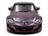 2022 Nissan Pandem Fairlady Z RHD (Right Hand Drive) Purple Metallic with Black Top 1/43 Diecast Model Car by Solido
