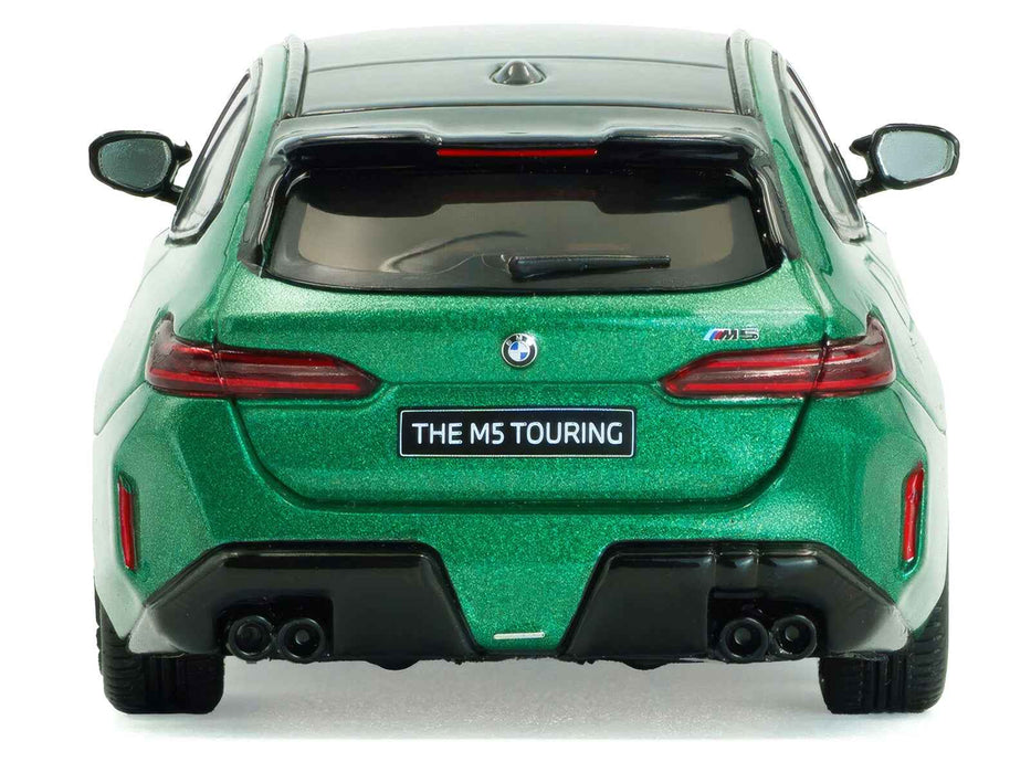 2024 BMW M5 Touring Isle Of Man Green Metallic with Black Top 1/43 Diecast Model Car by Solido