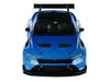2025 Ford Mustang GTD Indulgent Blue Metallic with Black Top 1/43 Diecast Model Car by Solido