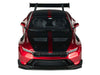 2025 Ford Mustang GTD Chroma Flame Red Metallic with Black Stripes 1/43 Diecast Model Car by Solido