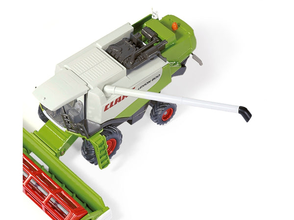 Claas Lexion 600 Combine Harvester Green and Gray 1/50 Diecast Model by Siku - Miniature Motors