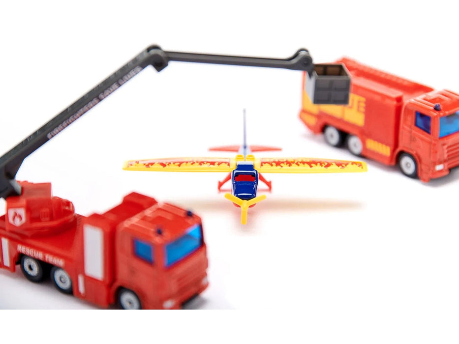 Fire Brigade 11 piece Set Diecast Models by Siku