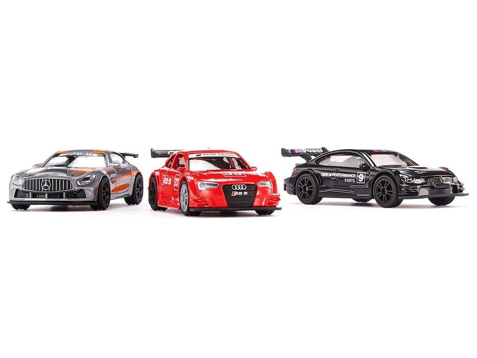 Race Cars 3 Car Set Diecast Models by Siku