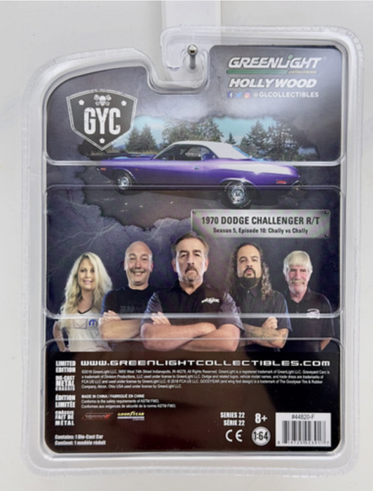 Greenlight Hollywood 1:64 "Graveyard Carz" 1970 Dodge Challenger Series 22