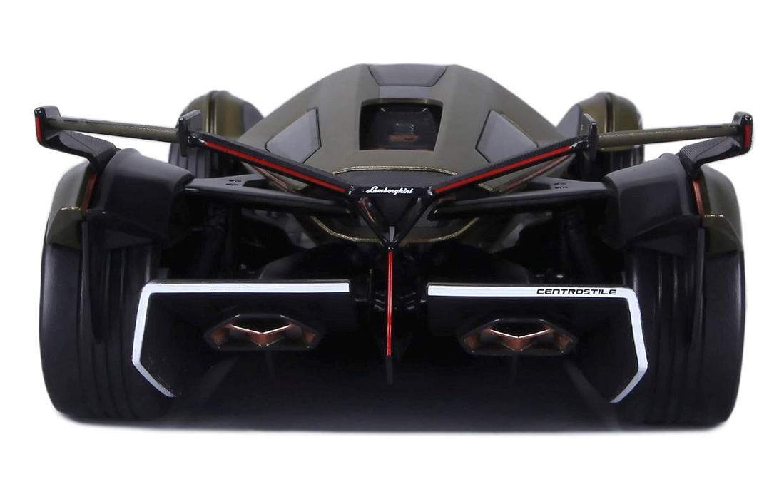 Lamborghini V12 Vision Gran Turismo Matt Green Metallic 1/18 Diecast Model Car by Maisto