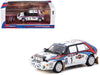 Lancia Delta HF Integrale #1 Juha Kankkunen - Juha Piironen "Martini Racing" 2nd Place "Safari Rally" (1992) "Hobby64" Series 1/64 Diecast Model Car by Tarmac Works