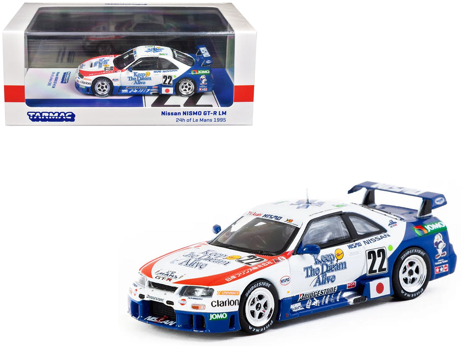 Nissan NISMO GT-R LM #22 Hideo Fukuyama - Masahiko Kondo - Shunji Kasuya "NISMO" "24 Hours of Le Mans" (1995) "Hobby64" Series 1/64 Diecast Model Car by Tarmac Works