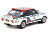 FIAT 131 ABARTH Rally #4 Markku Alen - Ilkka Kivimaki Winner "Rallye de Portugal - Vinho do Porto" (1978) "Hobby64" Series 1/64 Diecast Model Car by Tarmac Works