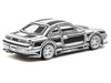 VERTEX Silvia (S14) "Designed by Joshua Vides" Black and White "Global64" Series 1/64 Diecast Model Car by Tarmac Works