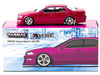 Toyota Vertex Mark II JZX100 RHD (Right Hand Drive) Hot Pink Metallic "Global64" Series 1/64 Diecast Model by Tarmac Works