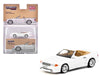 Mercedes-Benz SL 500 Koenig Specials Convertible White "Global64" Series 1/64 Diecast Model by Tarmac Works