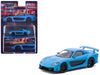 Mazda RX-7 "VeilSide Fortune7" RHD (Right Hand Drive) Blue "Global64" Series 1/64 Diecast Model Car by Tarmac Works