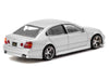 Toyota Vertex Aristo JZS161 RHD (Right Hand Drive) Silver Metallic "Global64" Series 1/64 Diecast Model Car by Tarmac Works