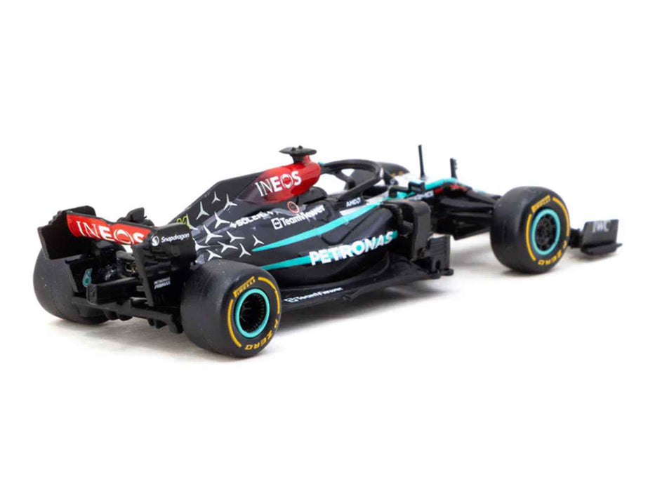 Mercedes-AMG F1 W12 E Performance #44 Lewis Hamilton Formula One F1 "New York Demo Run" (2024) "Global64" Series 1/64 Diecast Model by Tarmac Works