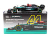 Mercedes-AMG F1 W12 E Performance #44 Lewis Hamilton Formula One F1 "New York Demo Run" (2024) "Global64" Series 1/64 Diecast Model by Tarmac Works