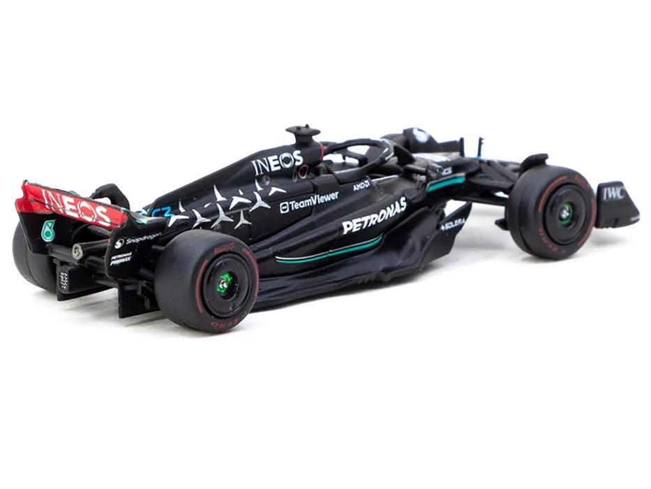 Mercedes-AMG F1 W14 E Performance #63 George Russell 3rd Place Formula One F1 "Spanish GP" (2023) "Global64" Series 1/64 Diecast Model Car by Tarmac Works