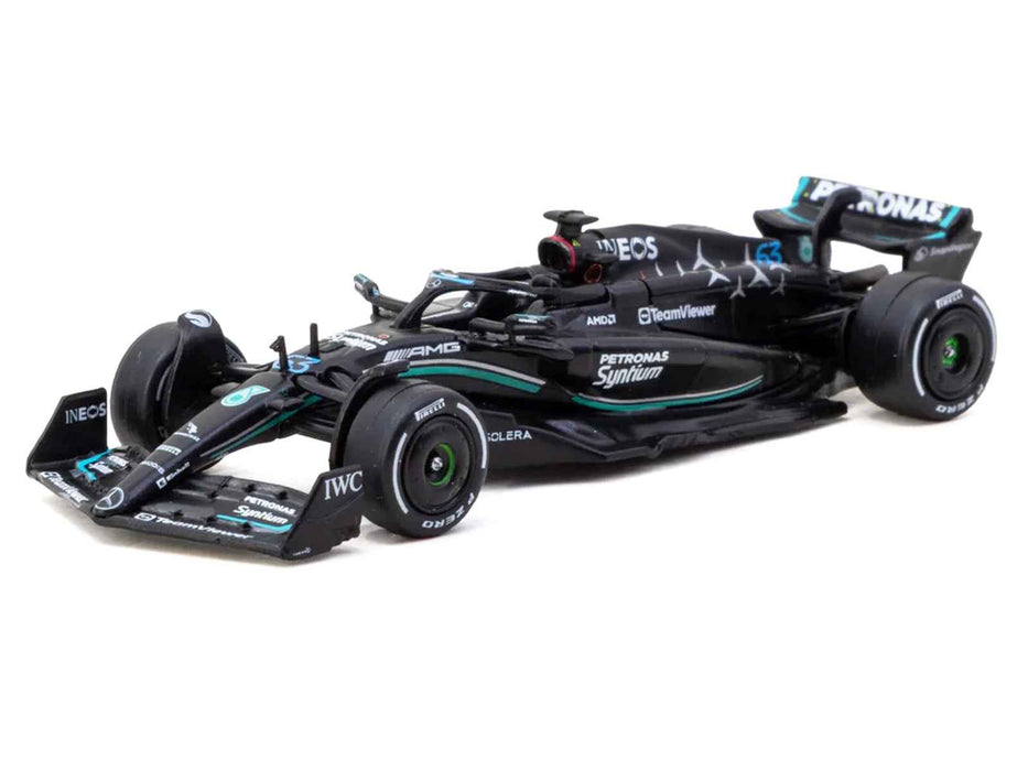 Mercedes-AMG F1 W14 E Performance #63 George Russell Formula One F1 "Italian GP" (2023) "Global64" Series 1/64 Diecast Model Car by Tarmac Works