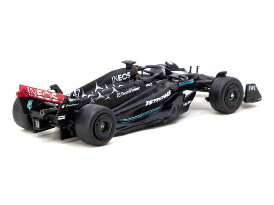 Mercedes-AMG F1 W14 E Performance #47 Mick Schumacher Formula One F1 "Spanish GP Tyre Testing" (2023) with Pit Board "Global64" Series 1/64 Diecast Model by Tarmac Works