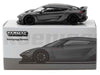 Koenigsegg Gemera Dark Gray Metallic "Global64" Series 1/64 Diecast Model Car by Tarmac Works