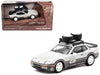Porsche "GRAMS28 Mars Rover" 944 #28 Gray and Brown with Roof Rack "Collab64" Series 1/64 Diecast Model Car by Schuco & Tarmac Works