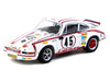 Porsche 911 Carrera RSR 2.8 #45 Erwin Kremer - Paul Keller - Clemens Schickentanz "Kremer Racing Team" GTS 3.0 Class Winner "24 Hours of Le Mans" (1973) "Collab64" Series 1/64 Diecast Model Car by Schuco & Tarmac Works
