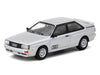 Audi Quattro Silver Metallic "Collab64" Series 1/64 Diecast Model Car by Schuco & Tarmac Works