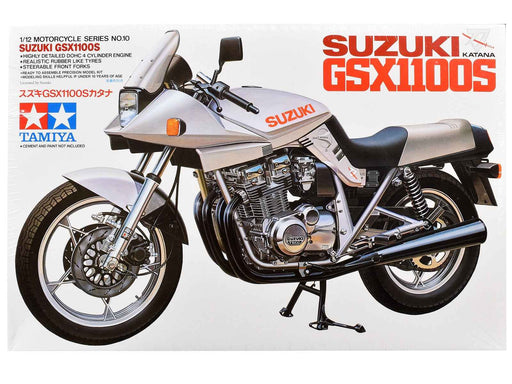 Model Kit Suzuki GSX1100S Katana Motorcycle 1/12 Scale Model by Tamiya