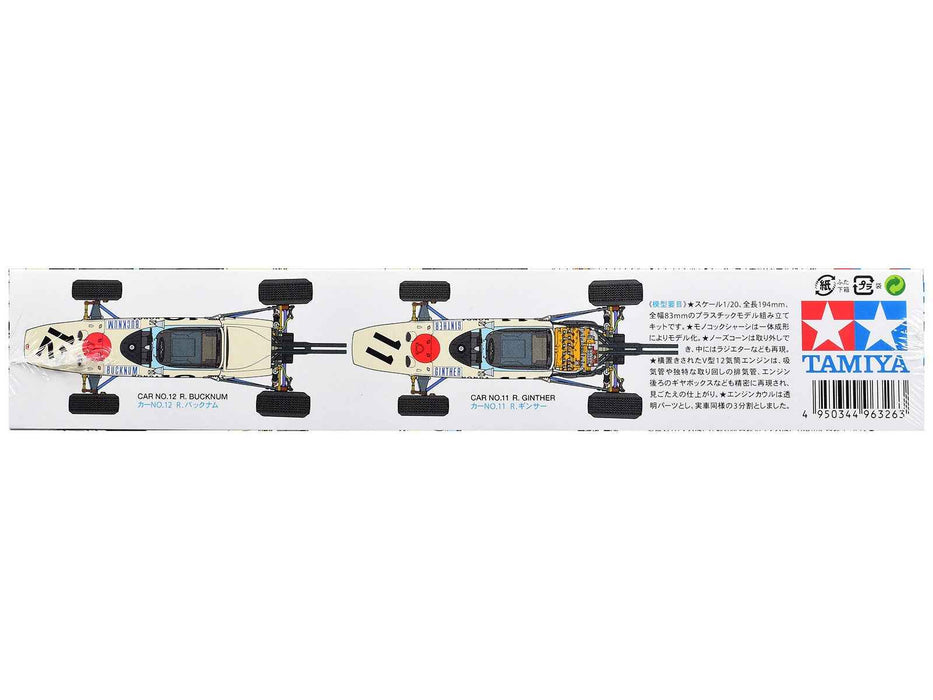 Model Kit Honda RA272 Winner Formula One F1 "Mexico GP" (1965) 1/20 Scale Model by Tamiya
