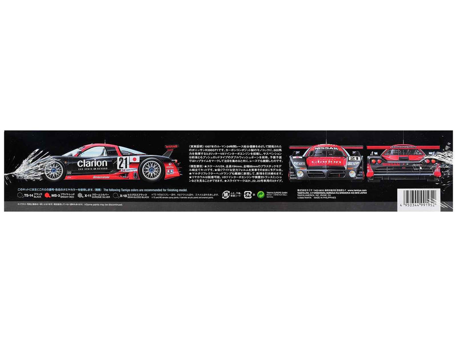 Model Kit Nissan R390 GT1 "24 Hours of Le Mans" (1997) 1/24 Scale Model by Tamiya