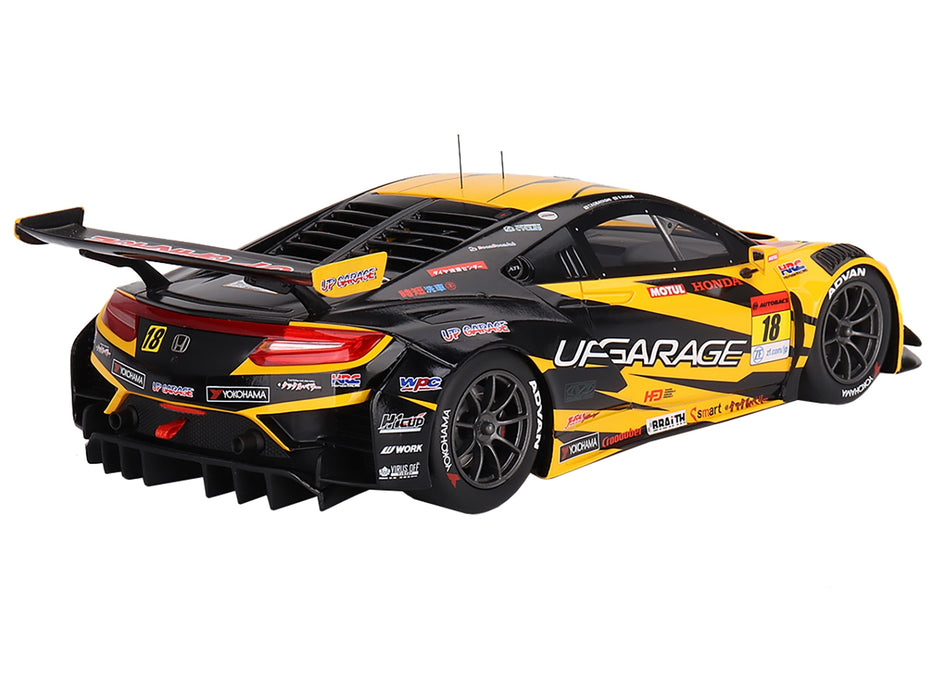 Honda NSX GT3 EVO22 #18 Takashi Kobayashi - Syun Koide "Team UpGarage" "Super GT Series" (2023) 1/18 Model Car by Top Speed
