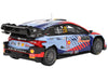 Hyundai i20 N Rally1 Hybrid #11 Thierry Neuville - Martijn Wydaeghe "Hyundai Shell Mobis WRT"  Winner WRC "Monte Carlo Rally" (2024) 1/18 Model Car by Top Speed - Miniature Motors