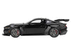 Ford Mustang GTD Shadow Black with Red Stripe 1/18 Model Car by Top Speed