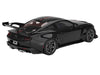 Ford Mustang GTD Shadow Black with Red Stripe 1/18 Model Car by Top Speed