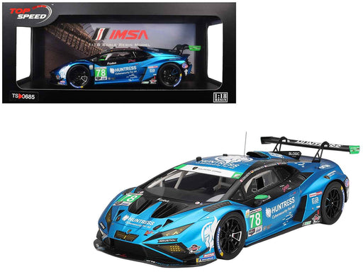 Lamborghini Huracan GT3 EVO2 #78 Mario Farnbacher - Misha Goikhberg - Parker Kligerman - Franck Perera "Forte Racing" IMSA "24 Hours of Daytona" (2025) 1/18 Model Car by Top Speed