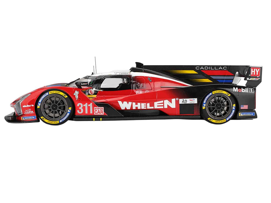 Cadillac V-Series.R #311 Jack Aitken - Felipe Drugovich - Frederik Vesti "Cadillac Whelen" FIA WEC "24 Hours of Le Mans" (2025) 1/18 Model Car by Top Speed
