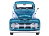 1952 Ford F1 Pickup Truck Blue Metallic 1/24 Diecast Model by IXO Models