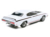 1970 Buick GSX Apollo White with Black and Red Stripes 1/43 Diecast Model by IXO Models