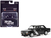 1971 Datsun 510 Black with Silver Stripes 1/64 Diecast Model Car by IXO Models